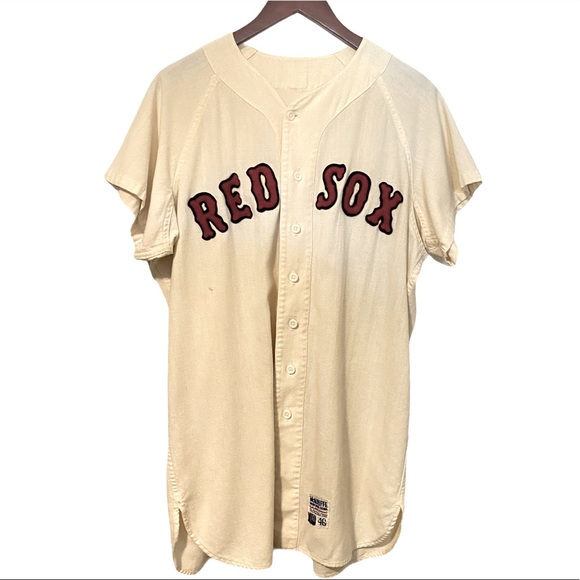 McAuliffe Other - Boston Red Sox Rare Vintage Game Worn Jersey